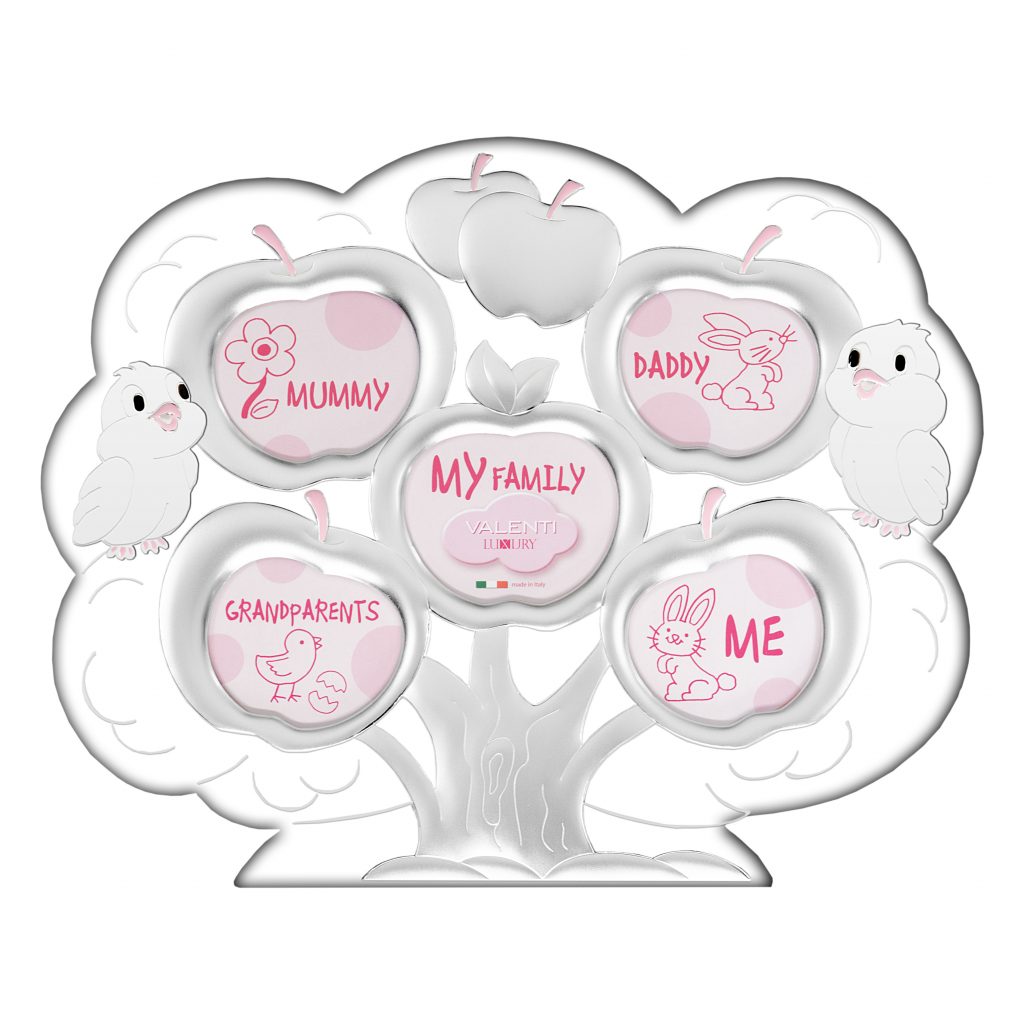 Ασημένια παιδική κορνίζα Valenti 25X31 71503/5LR