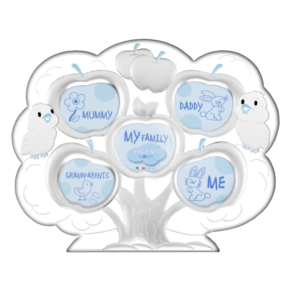 Ασημένια παιδική κορνίζα Valenti 25X31 71503/5LC