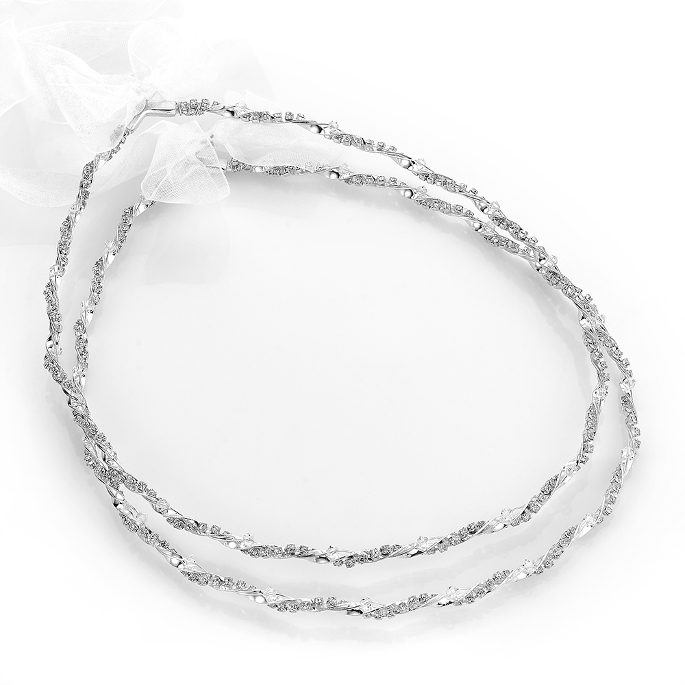 louvaris επάργυρα χειροποίητα στέφανα γάμου Σ212Ε