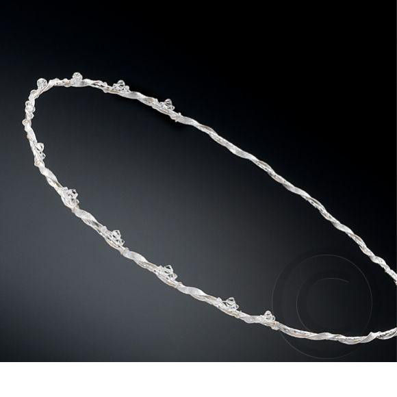 Louvaris επάργυρα χειροποίητα στέφανα γάμου Σ362Ε