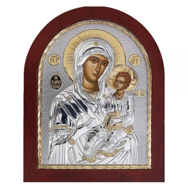 Ασημένια εικόνα 15Χ18 Παναγία Γιάτρισσα ΜΕ40-005