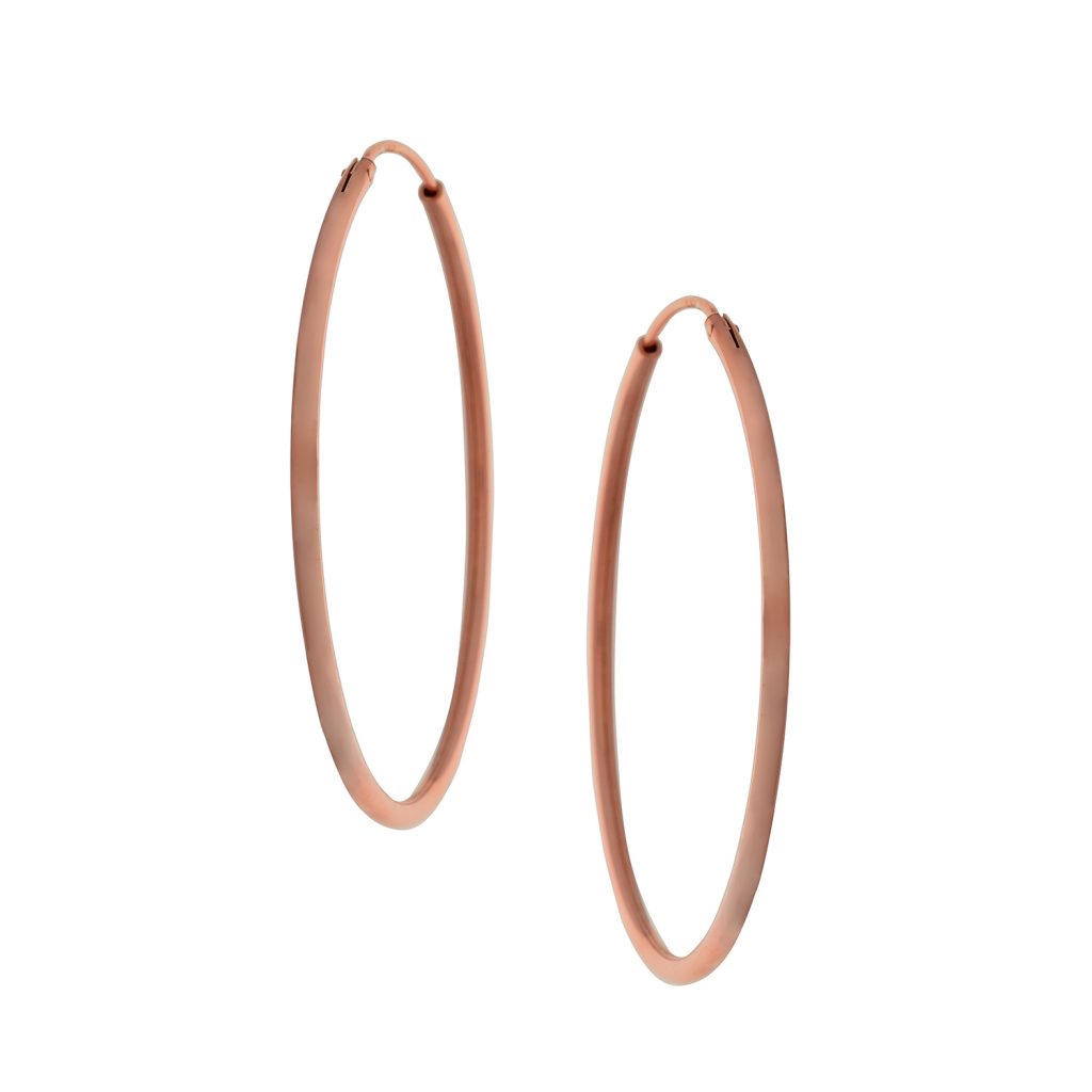 Ασημένιο σκουλαρίκι 925 κρίκος 9A-SC070-2