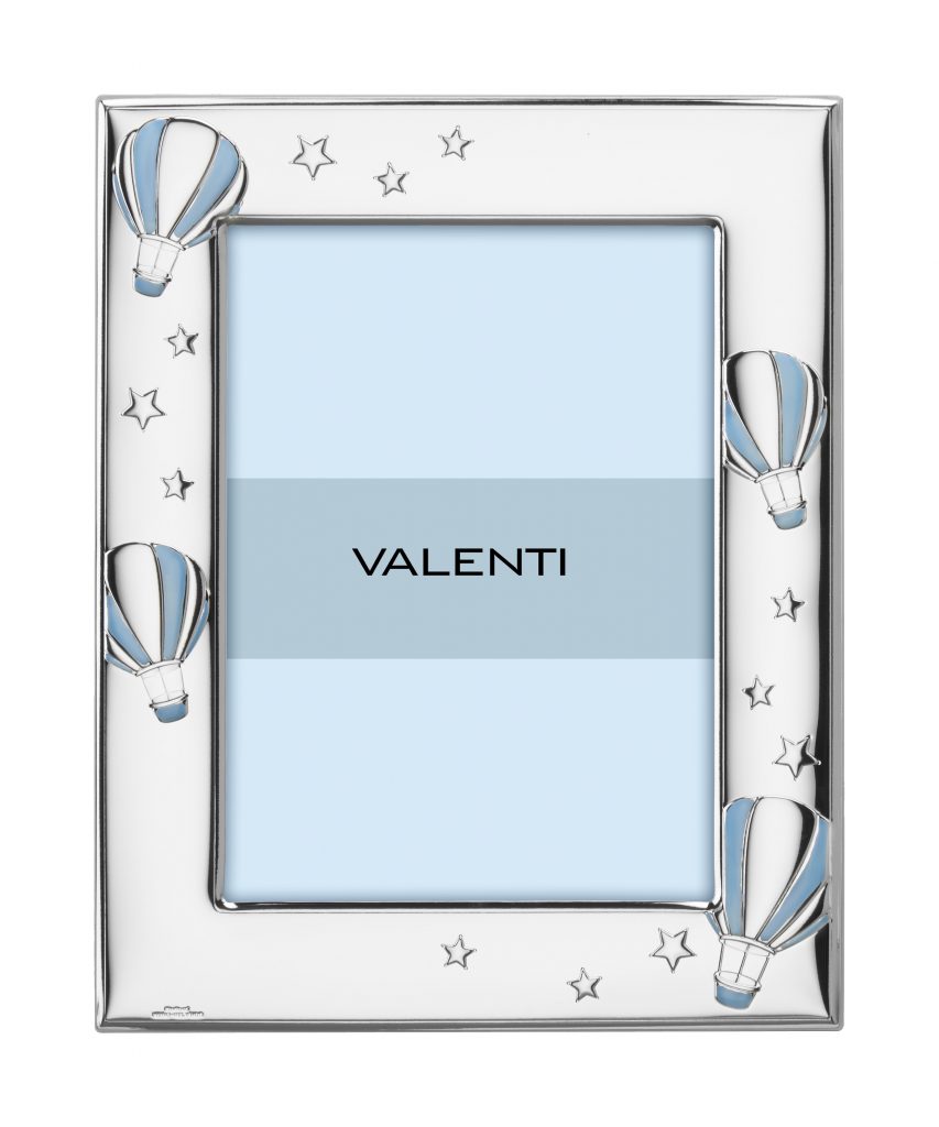Ασημένια παιδική κορνίζα Valenti 13X18 73129/4C