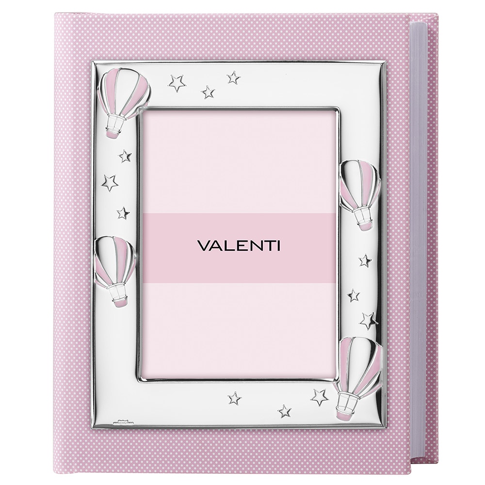 Valenti παιδικό δερμάτινο άλμπουμ 20X25 με ασήμι 73565/2R