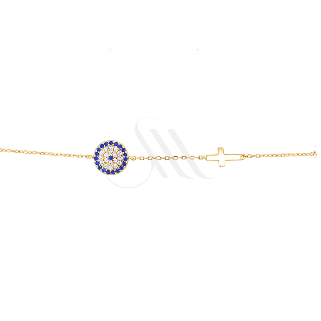 Majestic Γυναικείο Ασημένιο βραχιόλι 925 BS1469G