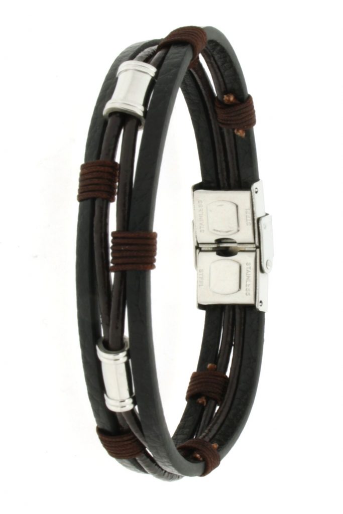 Ανδρικό ατσάλινο βραχιόλι Italsteel BR4155