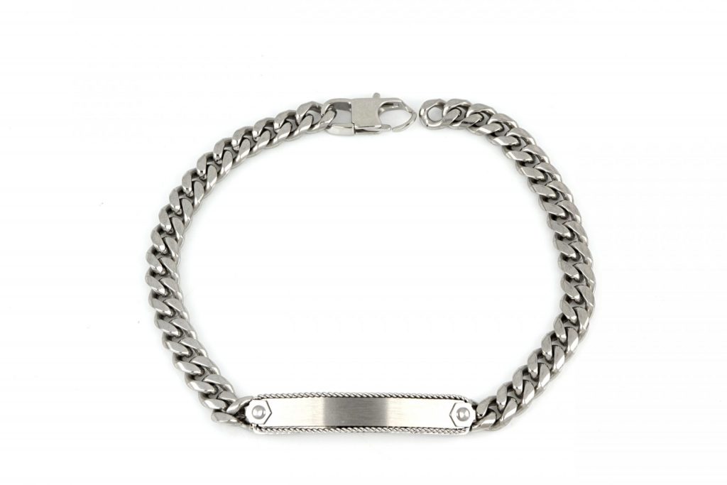 Ανδρικό ατσάλινο βραχιόλι Italsteel BR5617