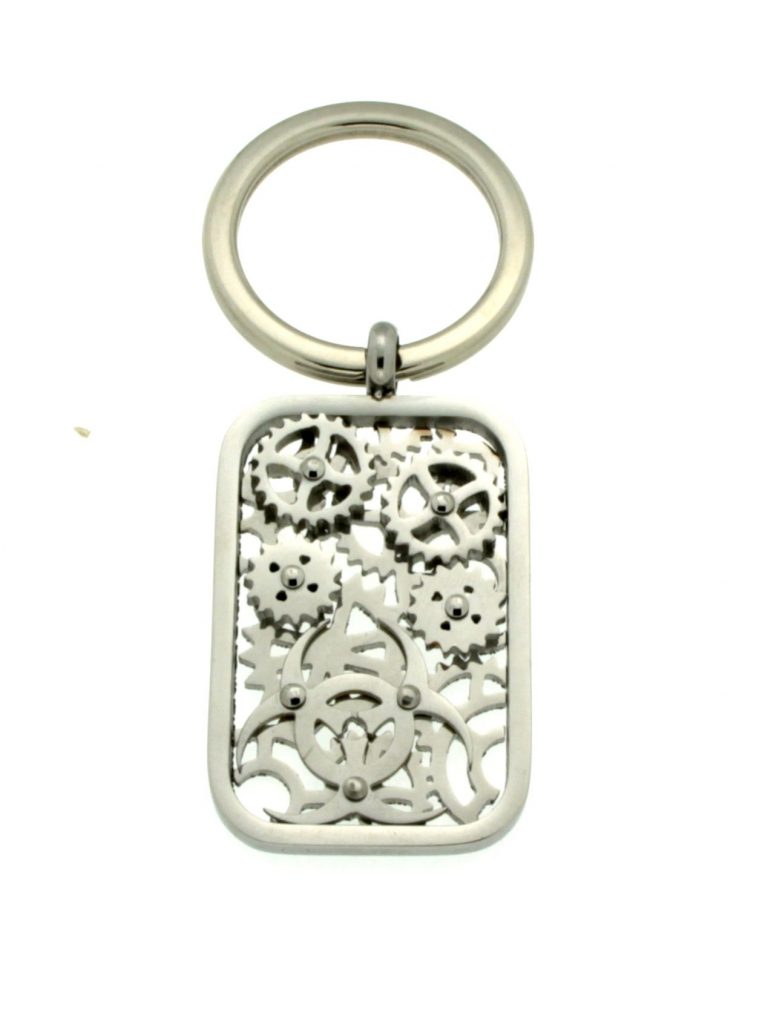 Μπρελόκ γρανάζια απο ανοξείδωτο ατσάλι Italsteel PCH0364