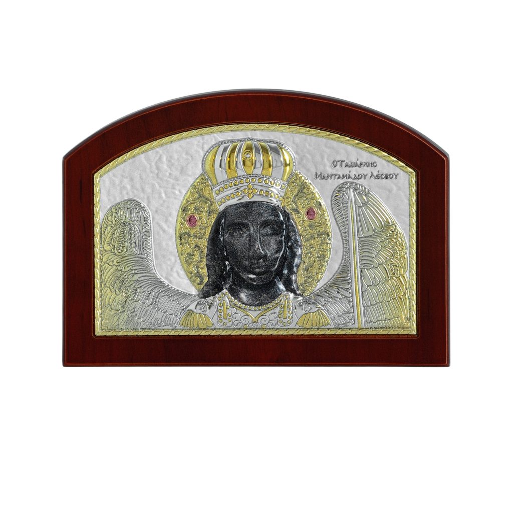 Prince Silvero ασημένια εικόνα Ταξιάρχης Μανταμάδου 13Χ18 MA/E1208BX