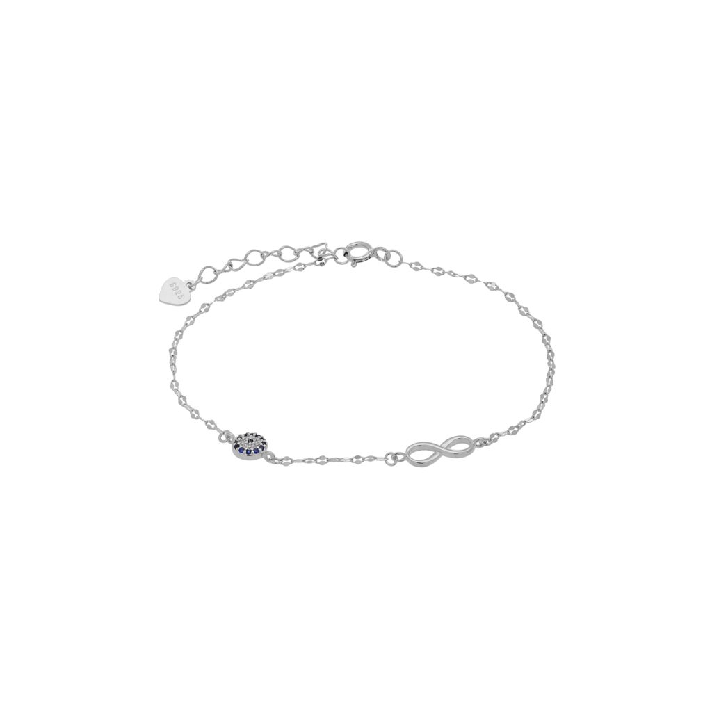 Prince Silvero γυναικείο ασημένιο βραχιόλι 925 3A-BR515-1M