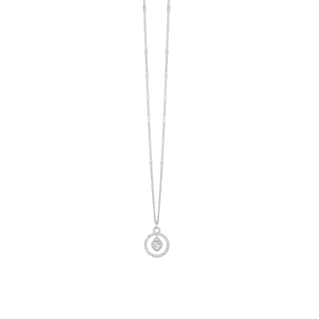 Prince Silvero γυναικείο ασημένιο κολιέ 925 3A-KD606-1