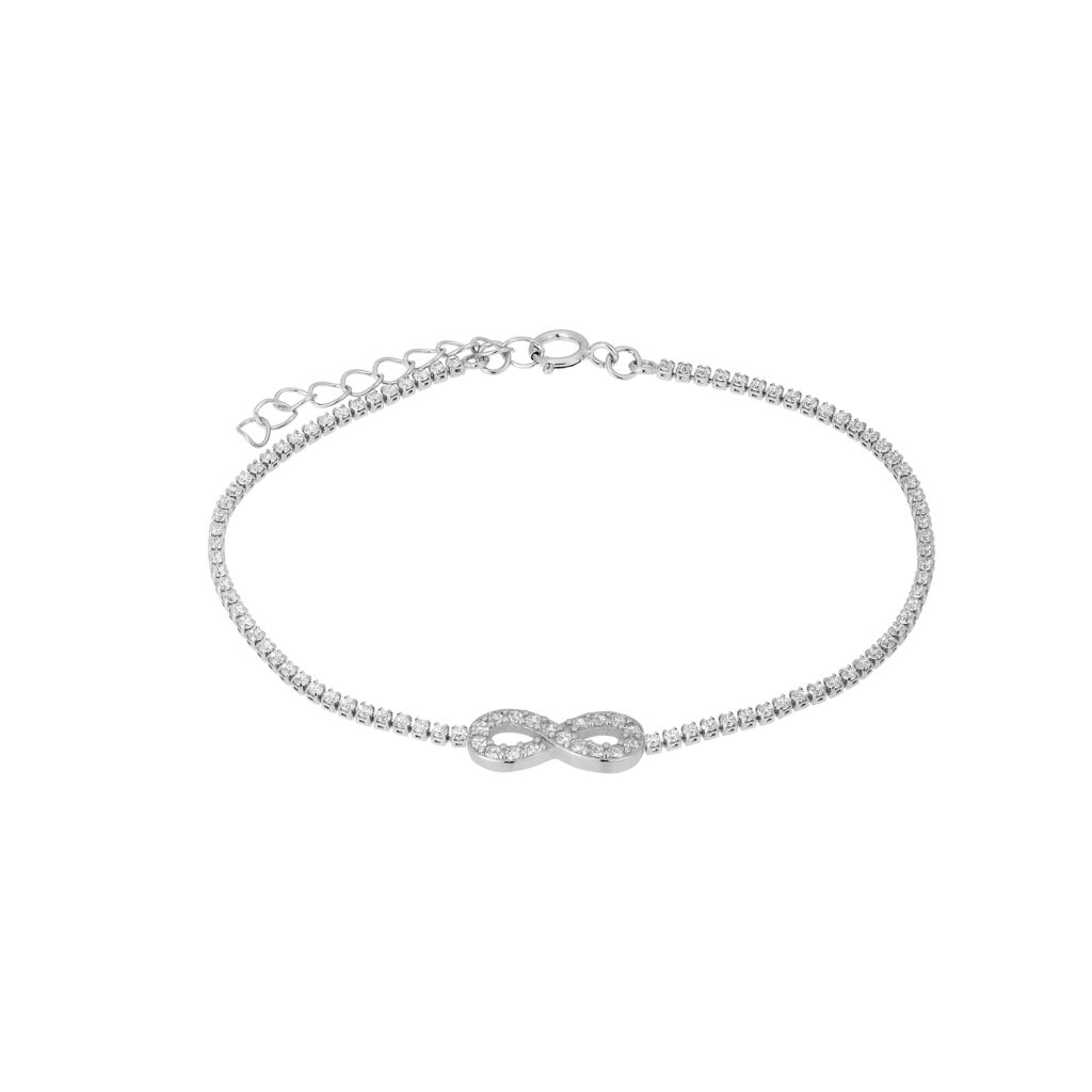 Prince Silvero γυναικείο ασημένιο βραχιόλι 925 3A-BR623-1