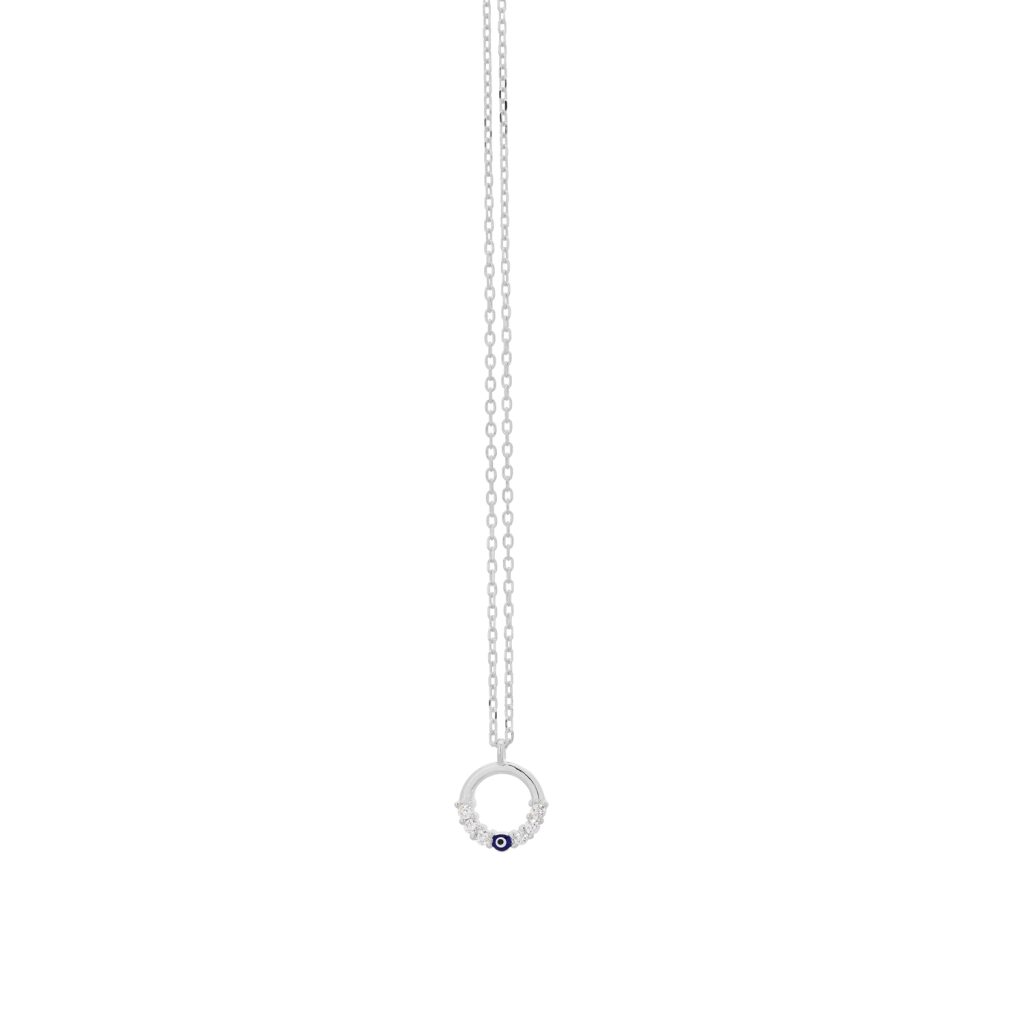 Prince Silvero γυναικείο ασημένιο κολιέ 925 3A-KD573-1M