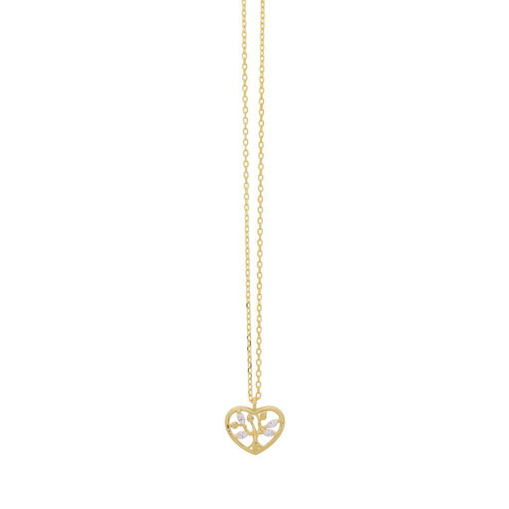 Prince Silvero γυναικείο ασημένιο κολιέ 925 3A-KD600-3