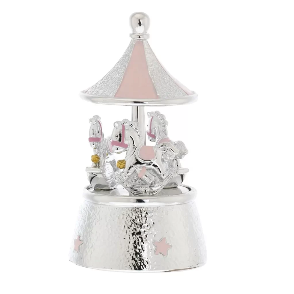 Bagutta μουσικό καρουζέλ απο ασήμι για κορίτσι 17εκ. 4191R