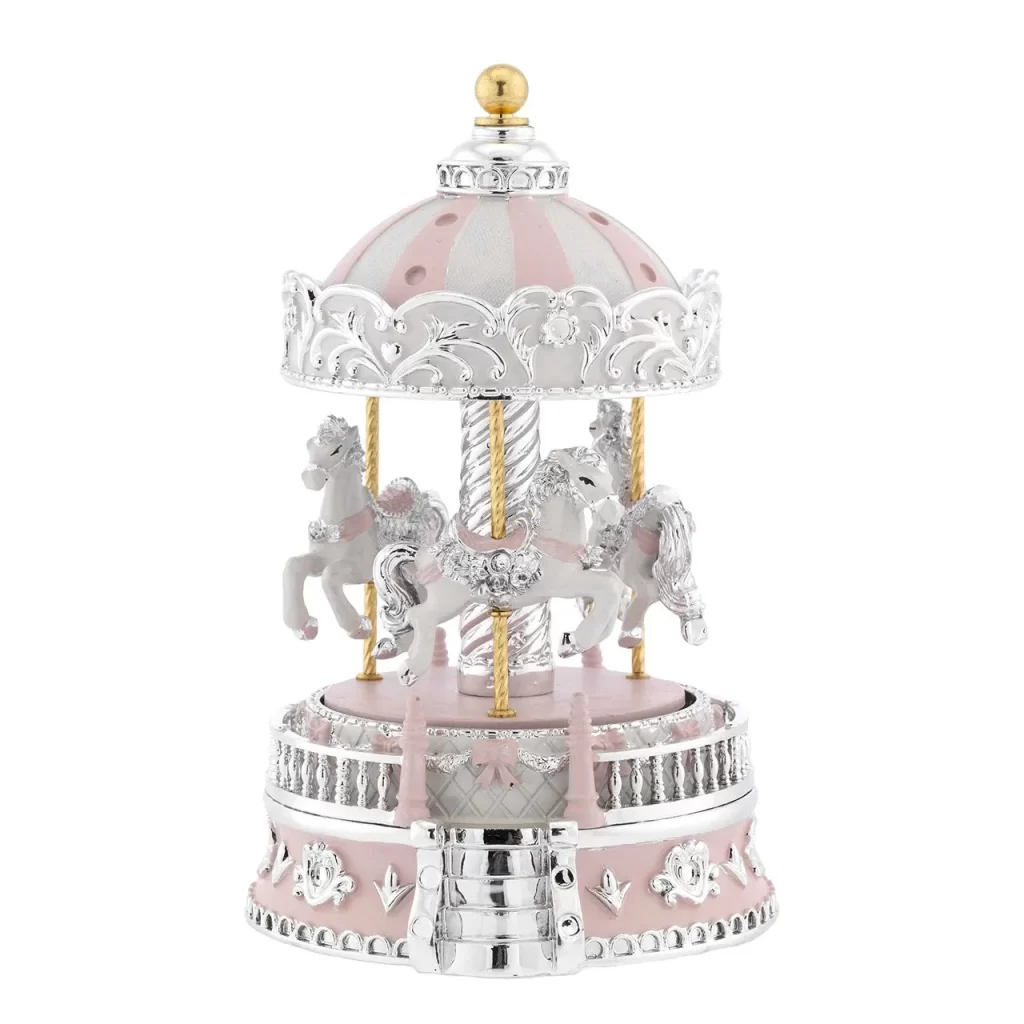 Bagutta μουσικό καρουζέλ απο ασήμι για κορίτσι 17εκ. 4205-01R