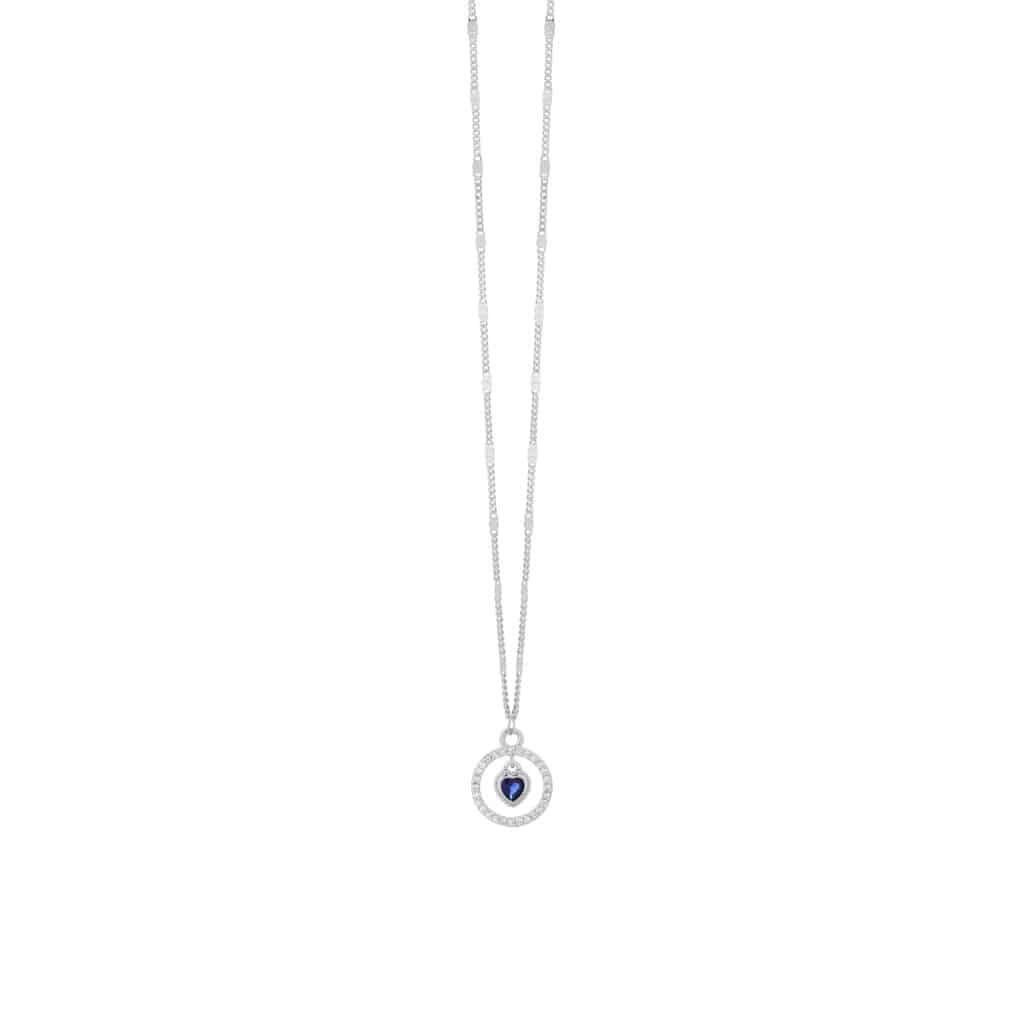 Prince Silvero γυναικείο ασημένιο κολιέ 925 3A-KD606-1M