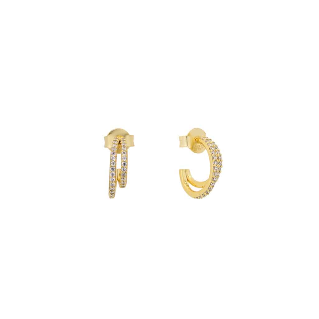 Prince Silvero γυναικείο ασημένιο σκουλαρίκι 925 3ZK-SC189-3