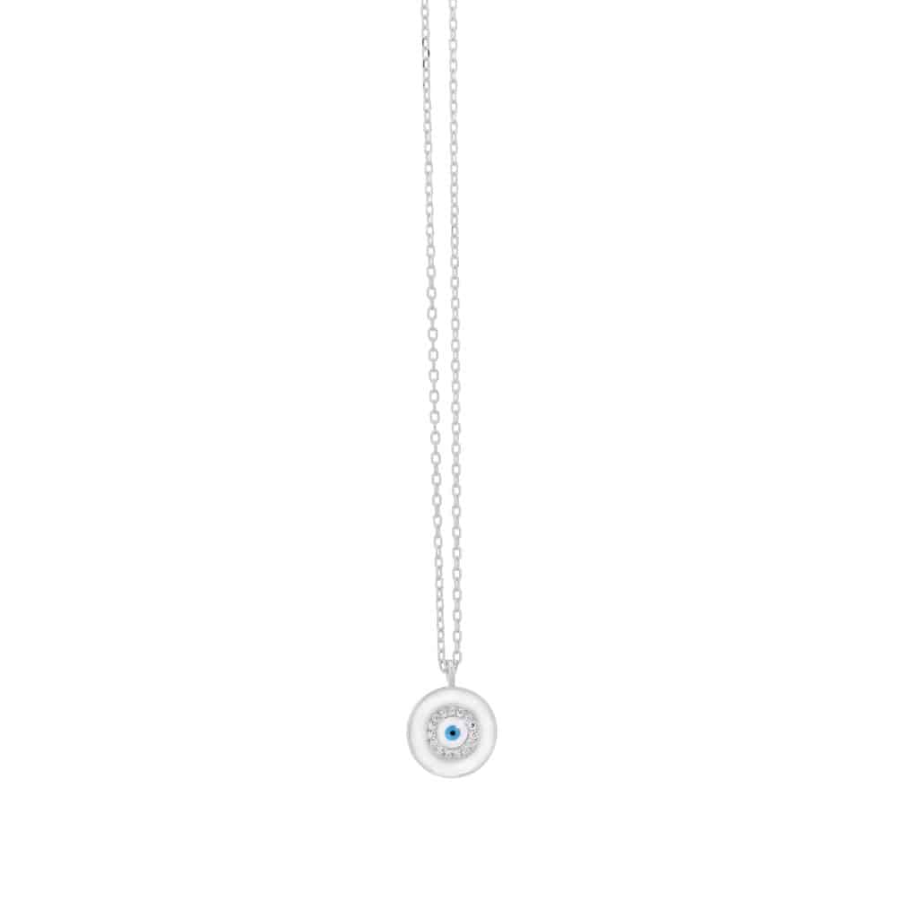 Prince Silvero γυναικείο ασημένιο κολιέ 925 3A-KD581-1W