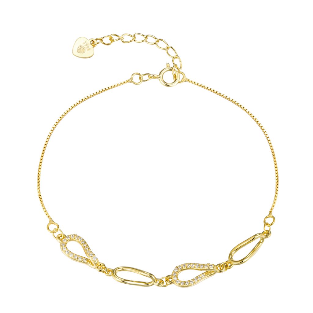 Prince Silvero γυναικείο ασημένιο βραχιόλι 925 3A-BR762-3