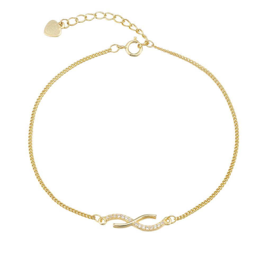 Prince Silvero γυναικείο ασημένιο βραχιόλι 925 3A-BR824-3