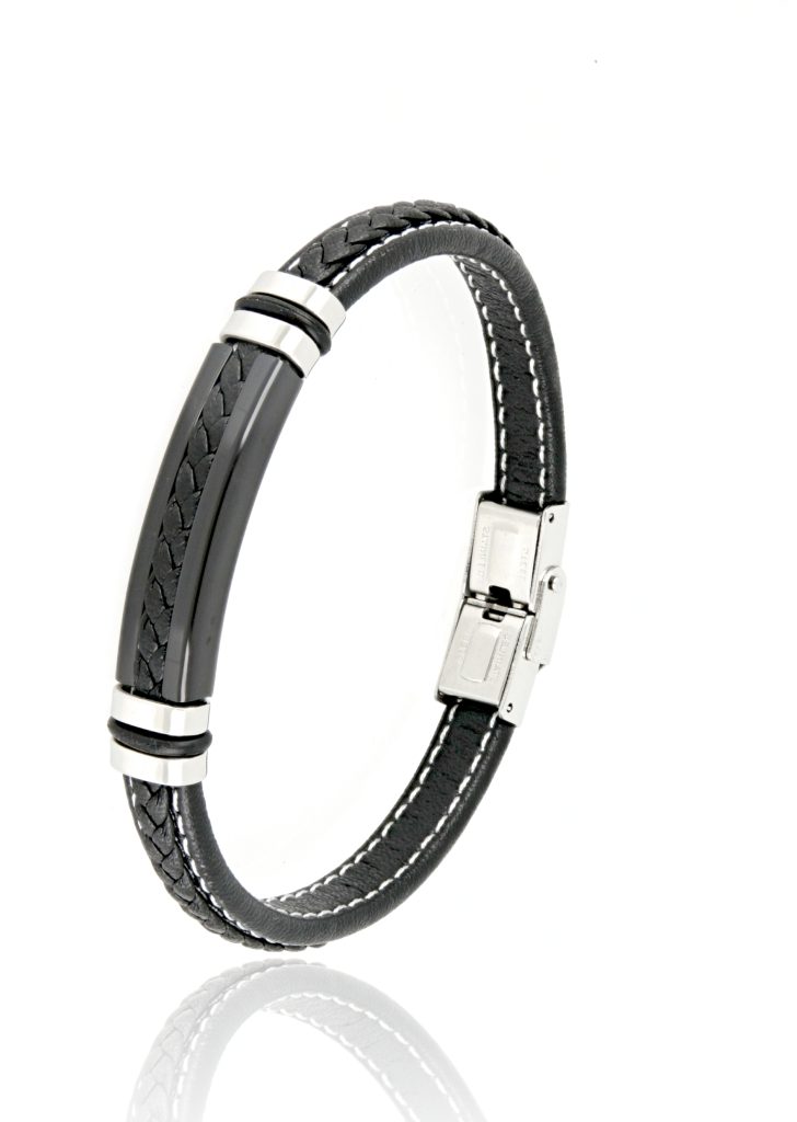 Italsteel ανδρικό ατσάλινο βραχιόλι BR4027