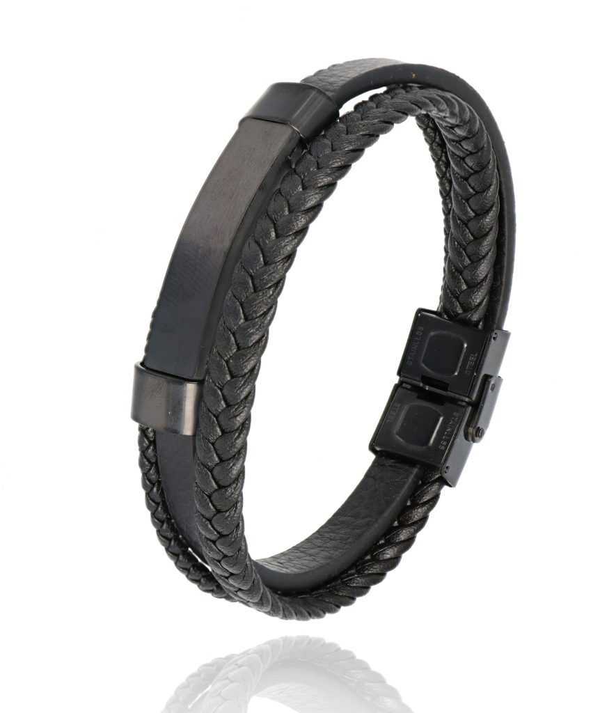 Italsteel ανδρικό ατσάλινο βραχιόλι BR4859