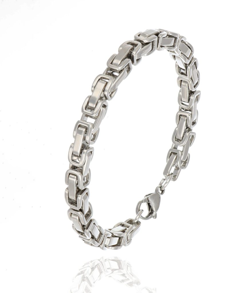 Italsteel ανδρικό ατσάλινο βραχιόλι BR6246