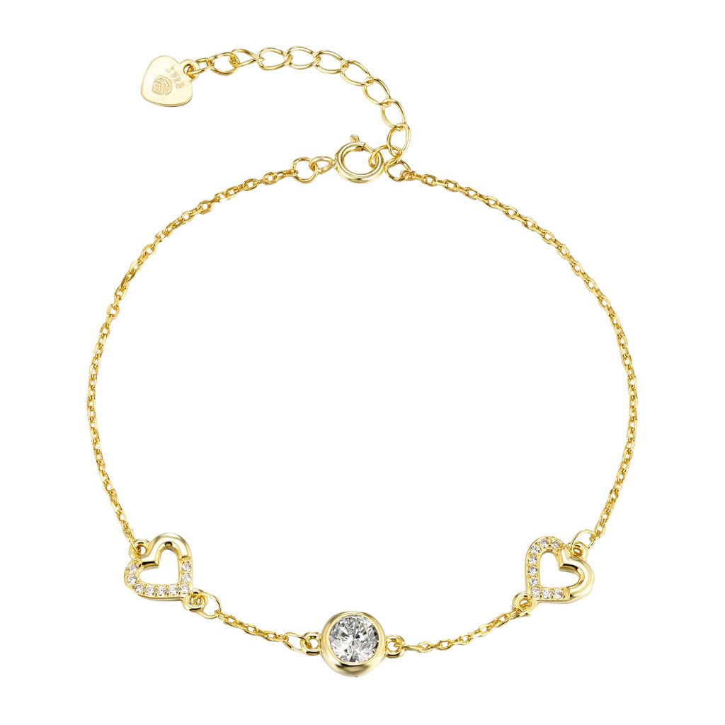 Prince Silvero γυναικείο ασημένιο βραχιόλι 925 3A-BR786-3