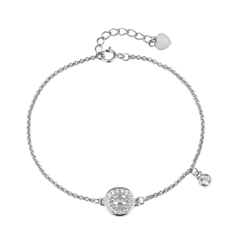 Prince Silvero γυναικείο ασημένιο βραχιόλι 925 3A-BR791-1