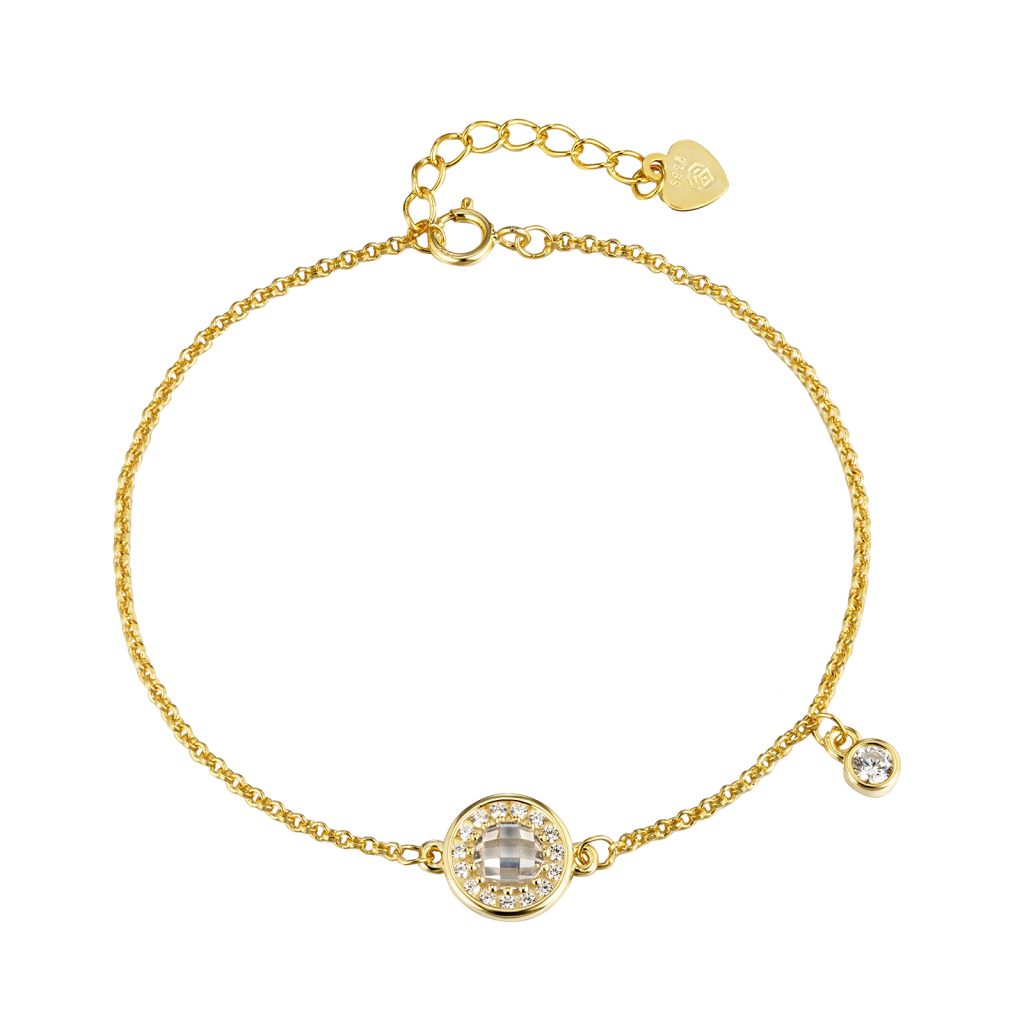 Prince Silvero γυναικείο ασημένιο βραχιόλι 925 3A-BR791-3