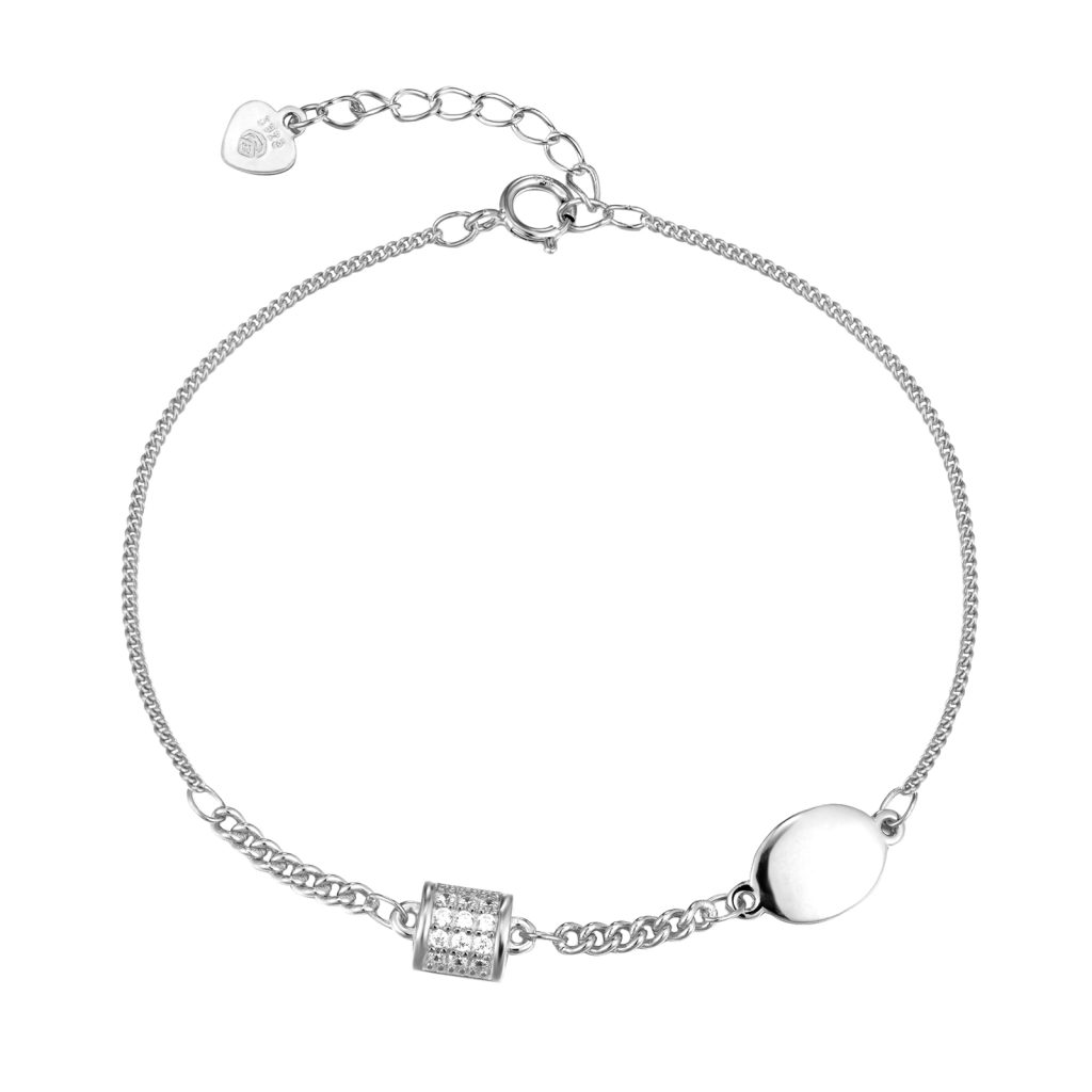 Prince Silvero γυναικείο ασημένιο βραχιόλι 925 3A-BR792-1