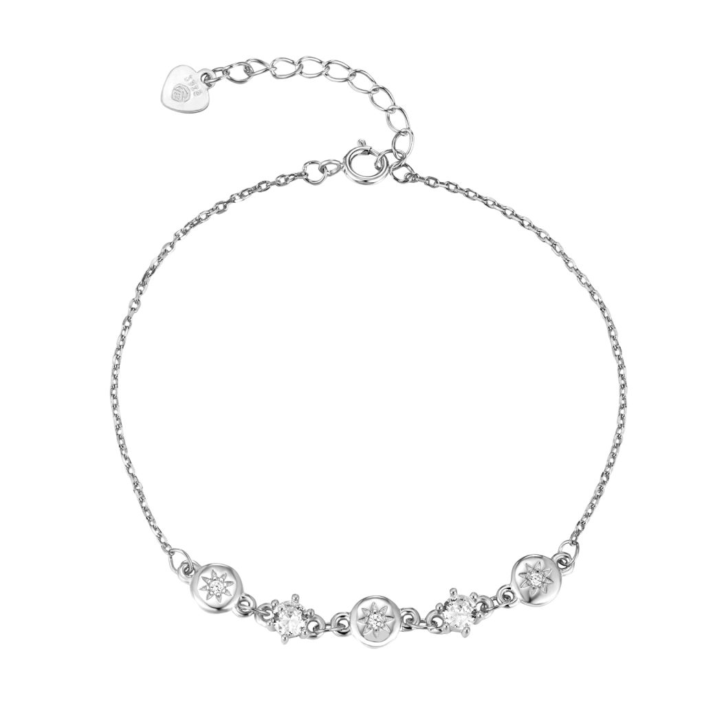 Prince Silvero γυναικείο ασημένιο βραχιόλι 925 3A-BR816-1