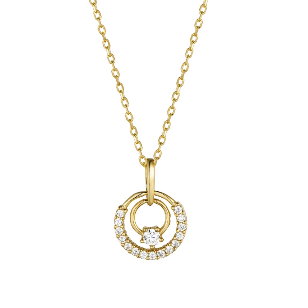 Prince Silvero γυναικείο ασημένιο κολιέ 925 3A-KD776-3