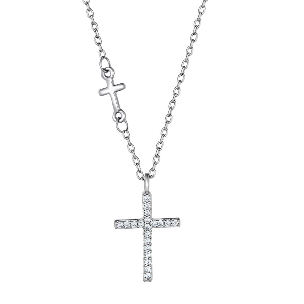 Prince Silvero γυναικείο ασημένιο κολιέ 925 3A-KD785-1