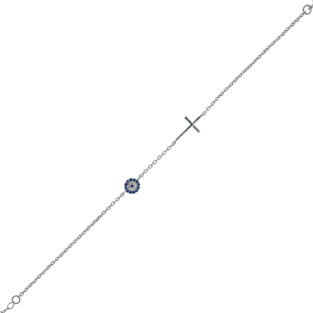 Prince Silvero γυναικείο ασημένιο βραχιόλι 925 9B-BR064-1