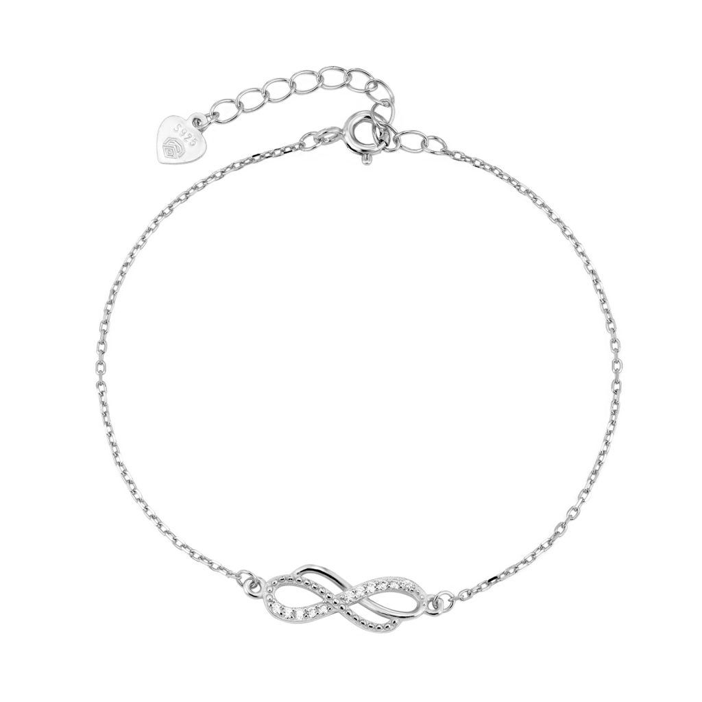 Prince Silvero γυναικείο ασημένιο βραχιόλι 925 4A-BR074-1