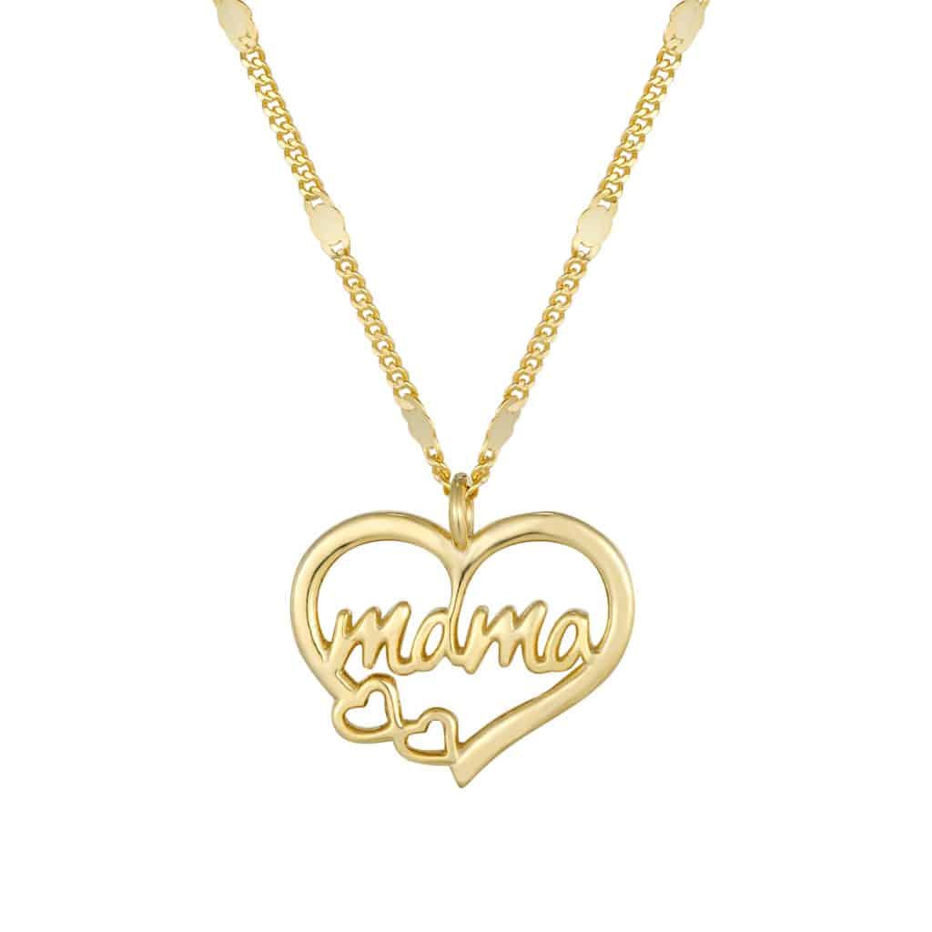 Prince Silvero γυναικείο ασημένιο κολιέ μαμά 925 4A-KD775-3