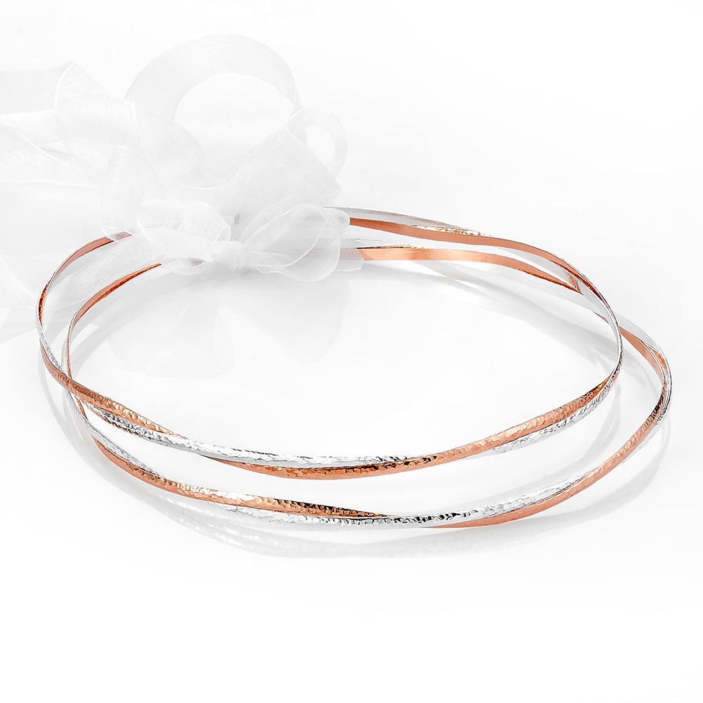 Louvaris επάργυρα χειροποίητα στέφανα γάμου Σ104E