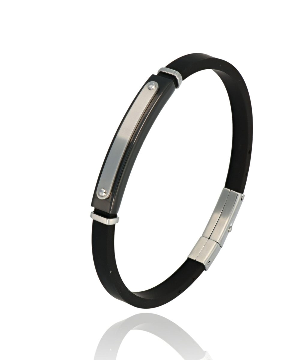 Italsteel ανδρικό ατσάλινο βραχιόλι BR1683