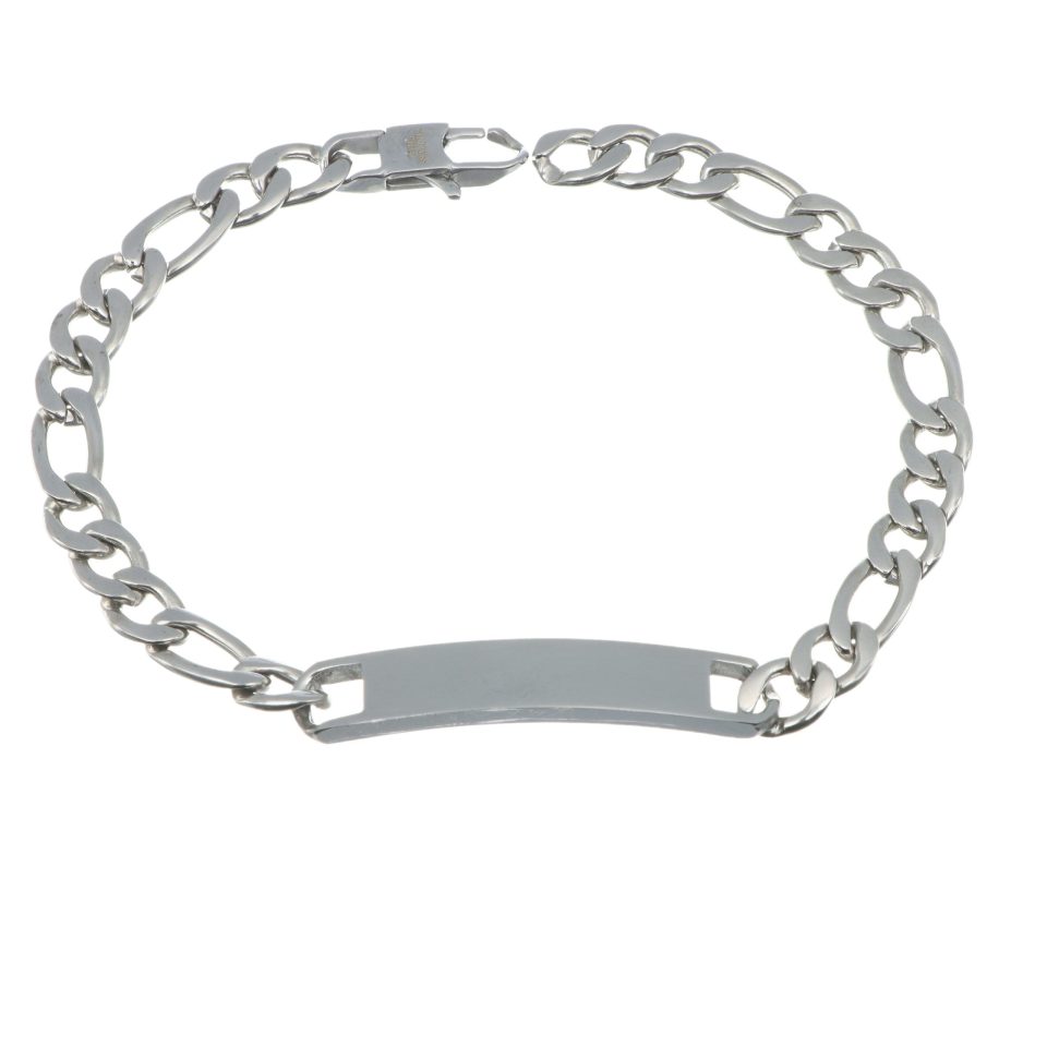 Italsteel ανδρικό ατσάλινο βραχιόλι ταυτότητα BR2641