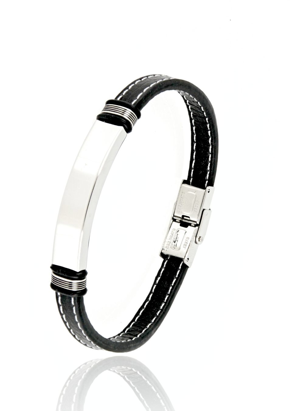 Italsteel ανδρικό ατσάλινο βραχιόλι BR3529