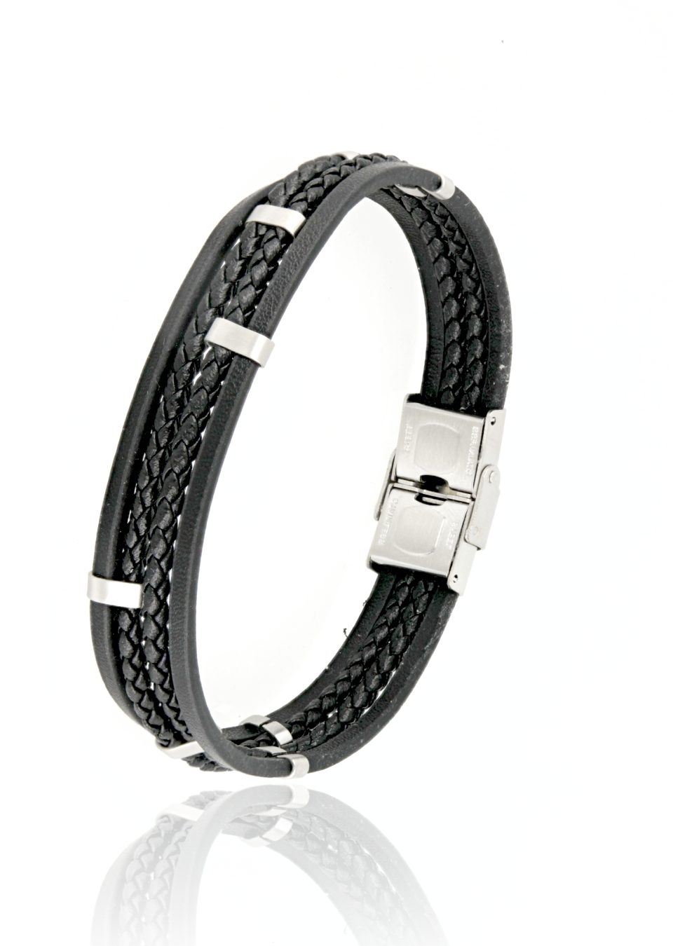 Ανδρικό ατσάλινο βραχιόλι Italsteel BR3986