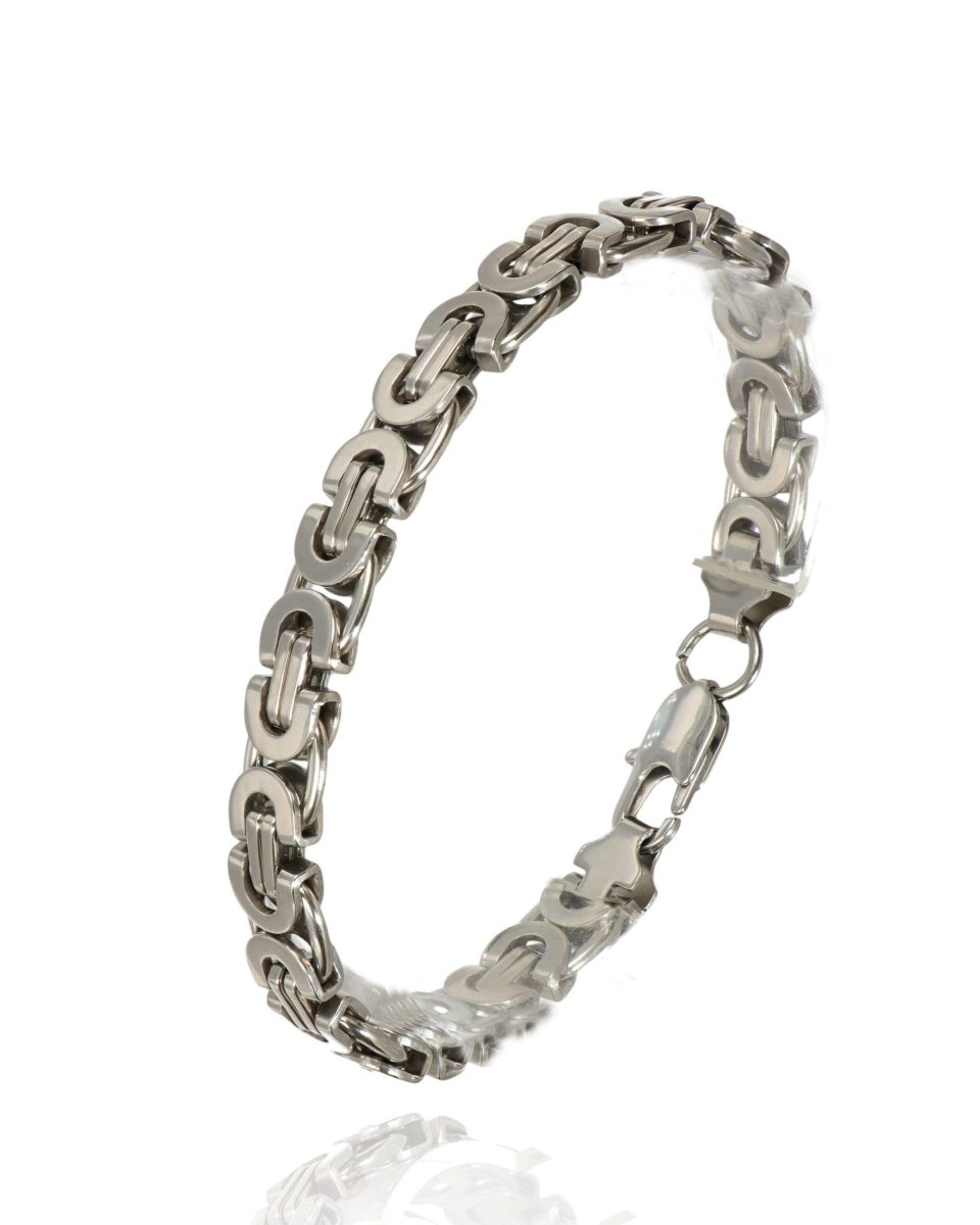 Italsteel ανδρικό ατσάλινο βραχιόλι BR4414