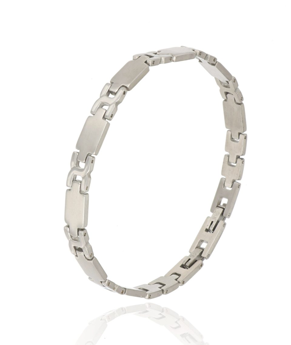 Italsteel ανδρικό ατσάλινο βραχιόλι BR6170