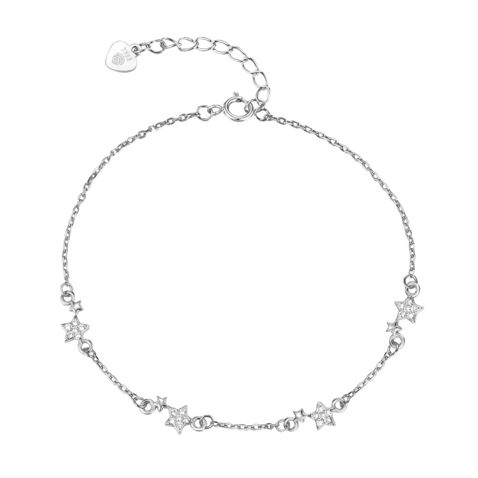 Prince Silvero γυναικείο ασημένιο βραχιόλι 925 3A-BR821-1