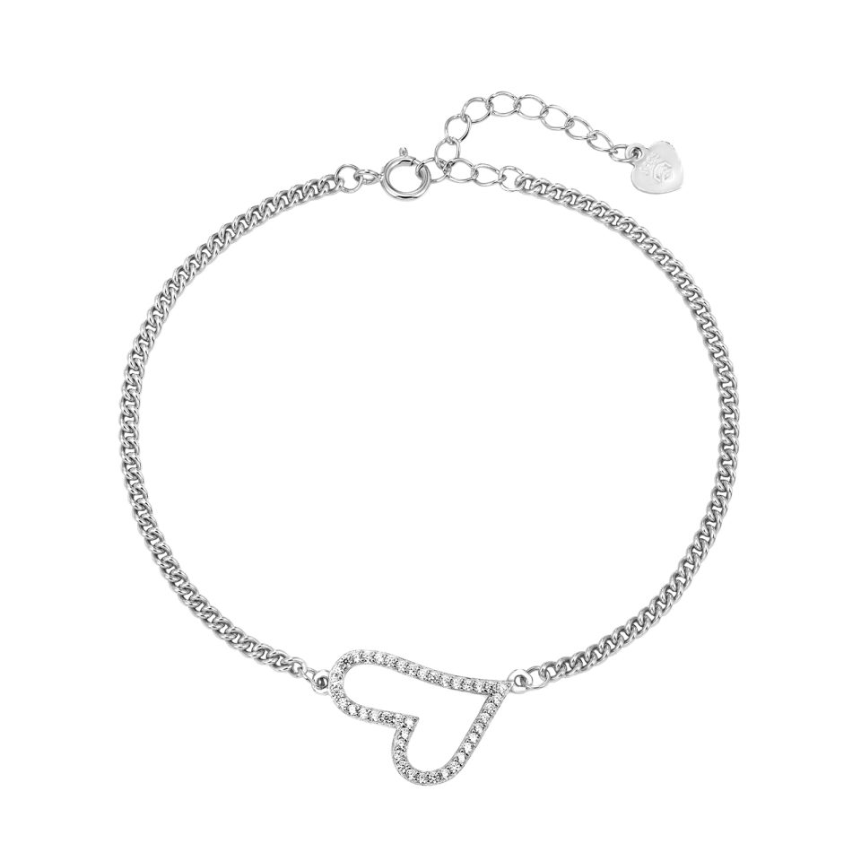 Prince Silvero γυναικείο ασημένιο βραχιόλι 925 4A-BR054-1