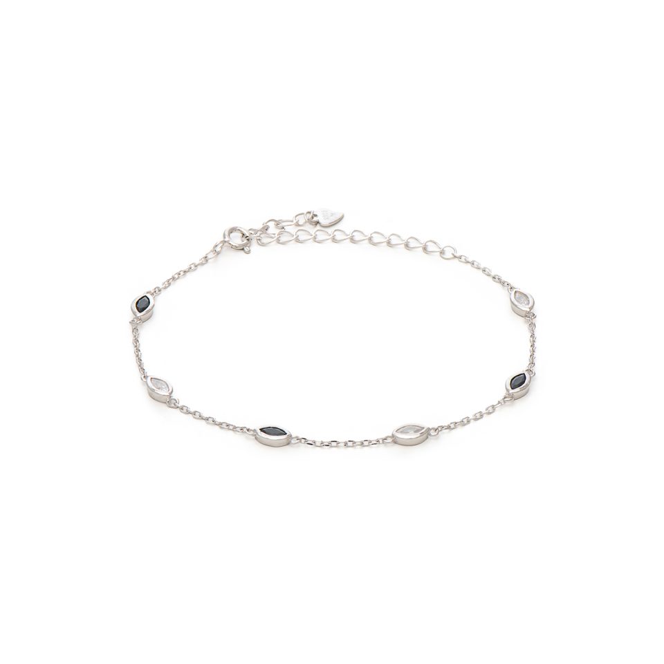 Prince Silvero γυναικείο ασημένιο βραχιόλι 925 4TU-BR021-1B