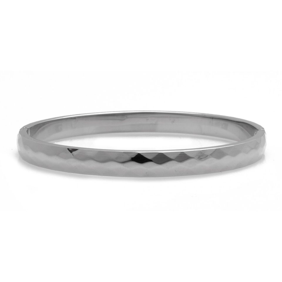 Zaklin Silver γυναικεία ατσάλινη χειροπέδα SB1433