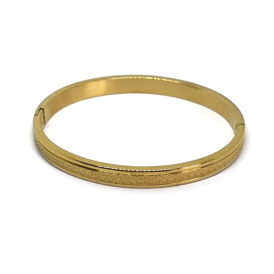 Zaklin Silver γυναικεία ατσάλινη χειροπέδα SB1748